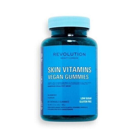 Glowing Skin Vitamins Vegan Blueberry Flavour 60 Pcs