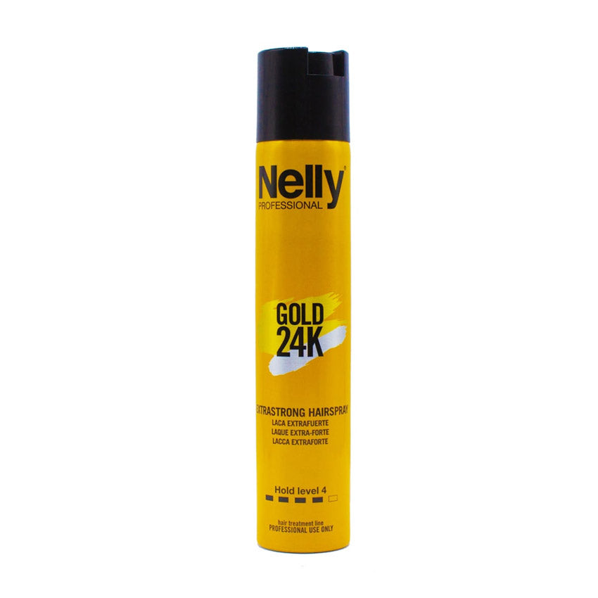 Nelly Gold 24K Extra Strong Hair Spray