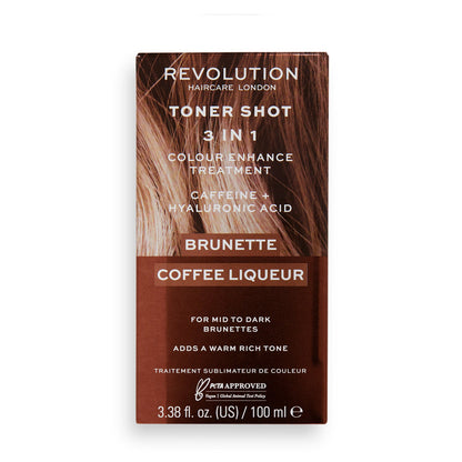 Revolution Hair Toner Shot 3 in 1 Brunette Coffee Liqueur 100ml