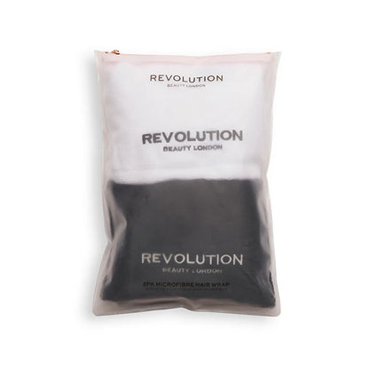 Revolution Haircare Microfibre Hair Wrap Black &amp