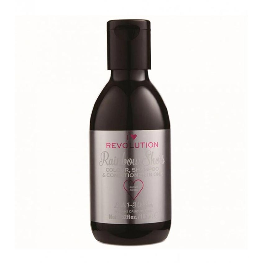 I Heart Revolution Rainbow Shots Shampoo with color - Silver Angel