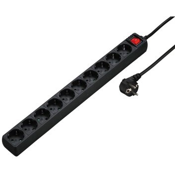 Hama Kabllo vazhduese elektrike   10-priza, 3m
137254