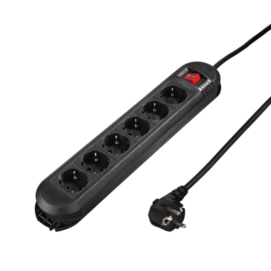 Hama Kabllo vazhduese elektrike   6-priza, 1.5m
223037