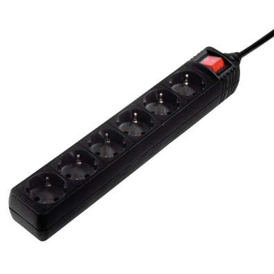 Hama Kabllo vazhduese elektrike   6-priza, 5m
137266