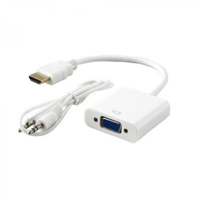HDMI M. -&gt; VGA F. + Audio Converter