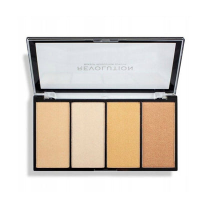 Revolution Reloaded Highlighter Palette Luster Lights Warm