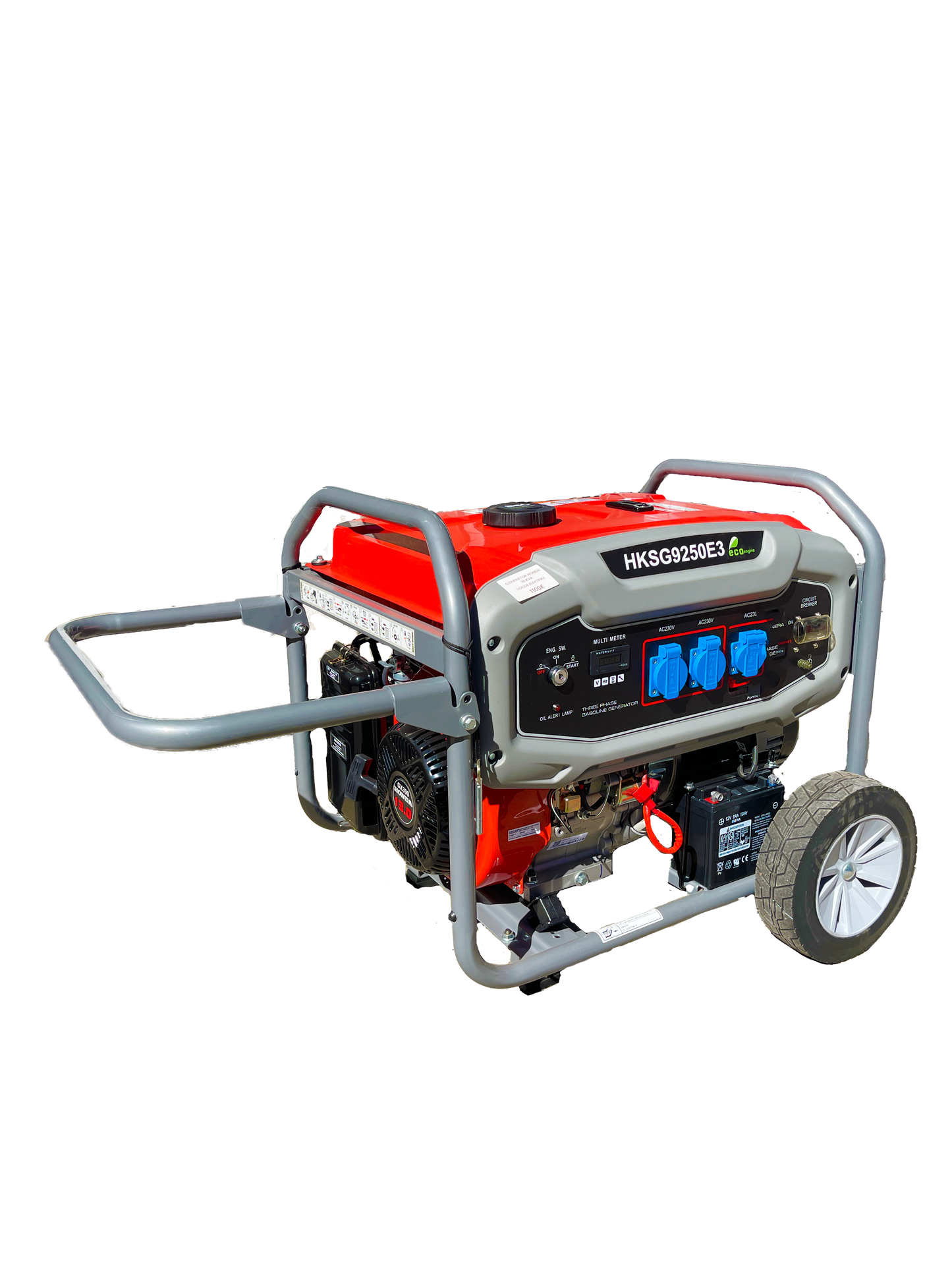 Gjenerator me benzine 10kva - HKSG9250E ndezje me cels Monofaz
