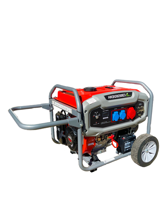 Gjenerator me benzine 10kva - HKSG9250E3 ndezje me cels Trefaz