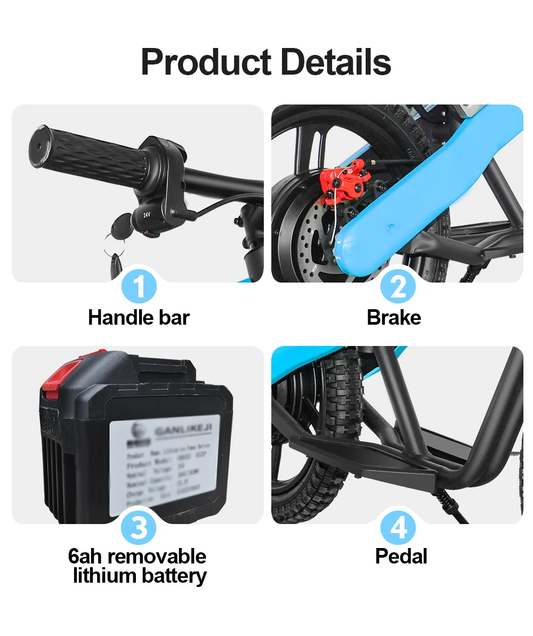 Motorr elektrik per femije-Balance mini bike
