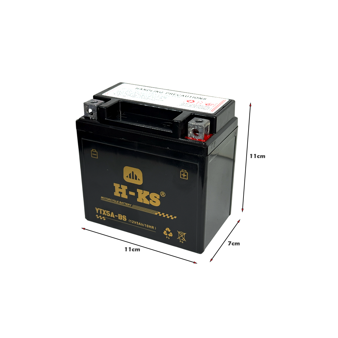 Bateri H-KS 12v/5ah - YTX5A-BS