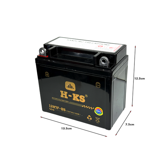 Bateri H-KS 12v/7ah - 12N7F-BS