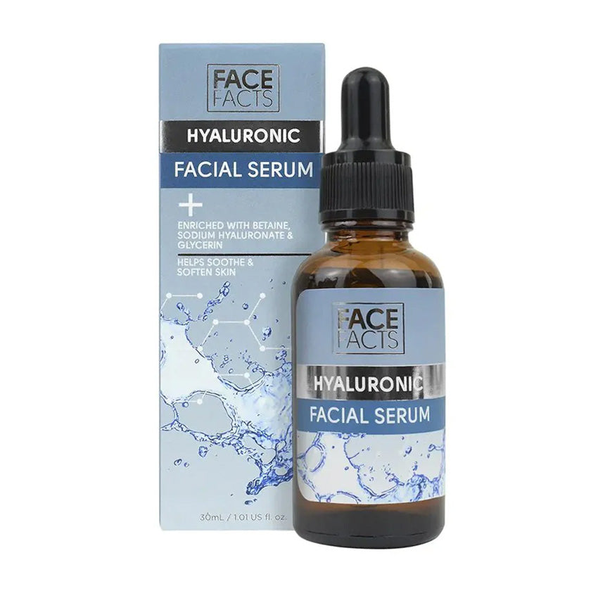 Face Facts Hyaluronic Facial Serum - 30ml
