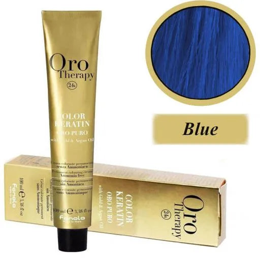 Korrektor për flokë Fanola Oro Therapy, Blue, 100 ml