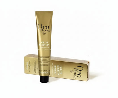 Ngjyrë për flokë Oro Therapy, 1/0 e zezë, 100 ml + Hidrogjen 150ml gratis