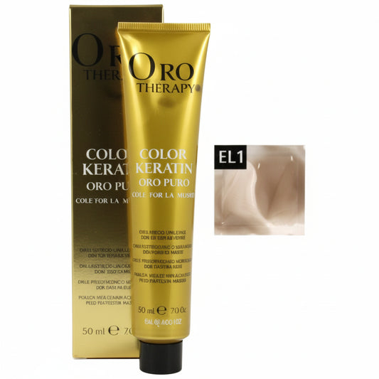 Ngjyrë për flokë Fanola Oro Therapy, 11/1, 100 ml + Hidrogjen 150ml gratis