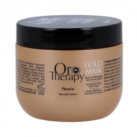 Maskë për flokë Fanola Oro Therapy Gold Mask, 300 ml