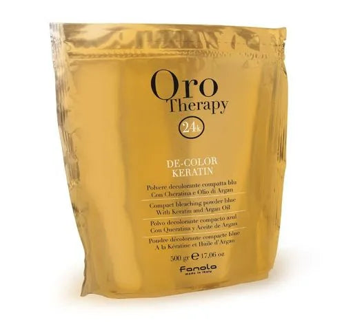 Blanzh për flokë Fanola Oro De-Color Keratin, 500 g