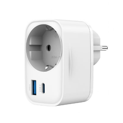 Prizë me Porta Usb x2 (TA-ACPDQC20-01-W)