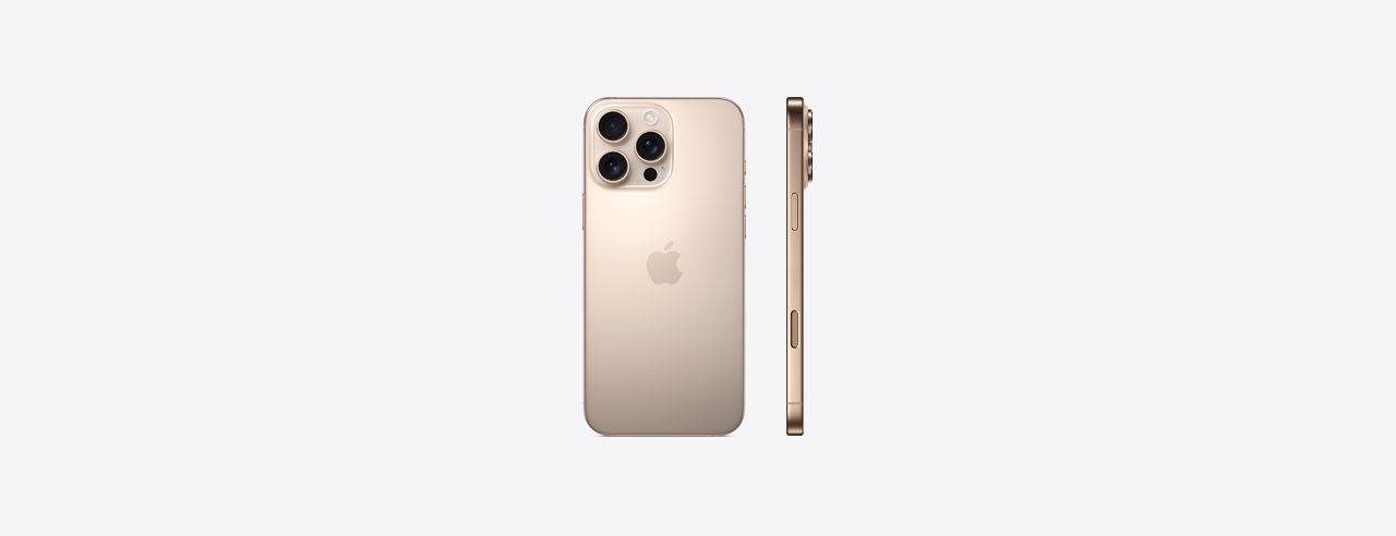 Apple iPhone 16 Pro Max, 1TB, Desert Titanium