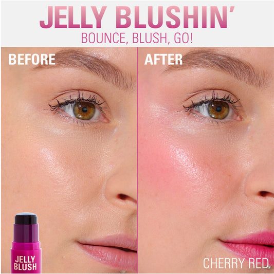 Revolution - Jelly Lip &amp; Cheek Tint Jelly Blush - Cherry Red