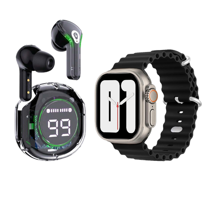 K2 Combo Smart Watch + Earbuds BG
