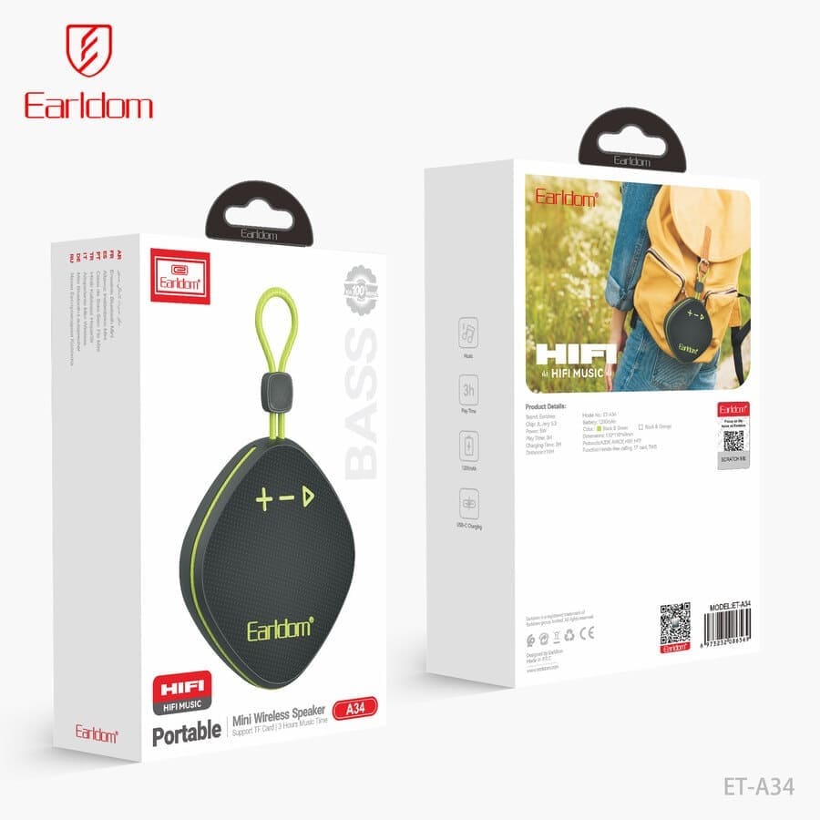 Mini Wifi Speaker Earldom A34
