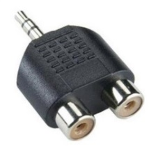 Konverter 3.5mm -> 2 x RCA