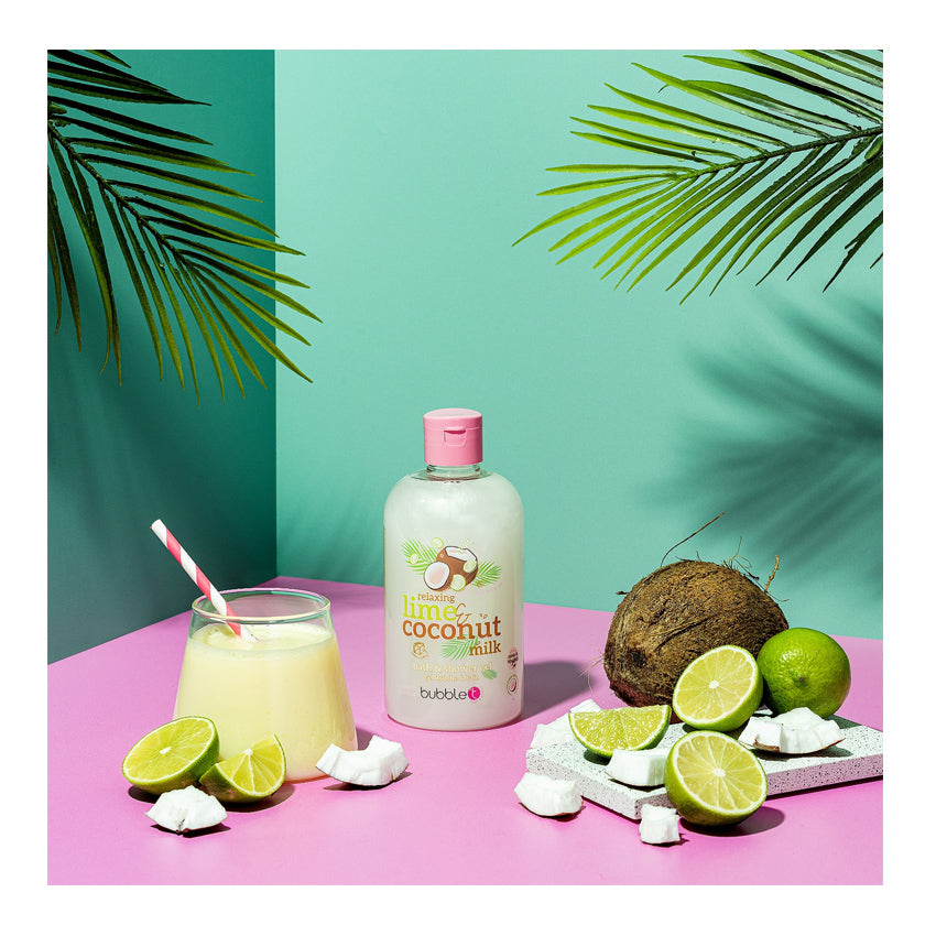 Bubble T Coconut &amp; Lime Bath &amp; Shower gel 500ml