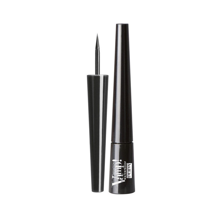 Pupa Vamp Definition Liner Waterproof 001 Glossy Black
