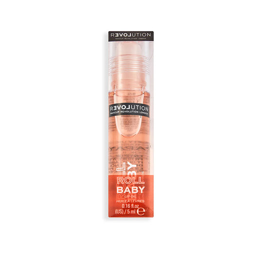 Revolution Relove Baby Roll Lip Oil - Papaya