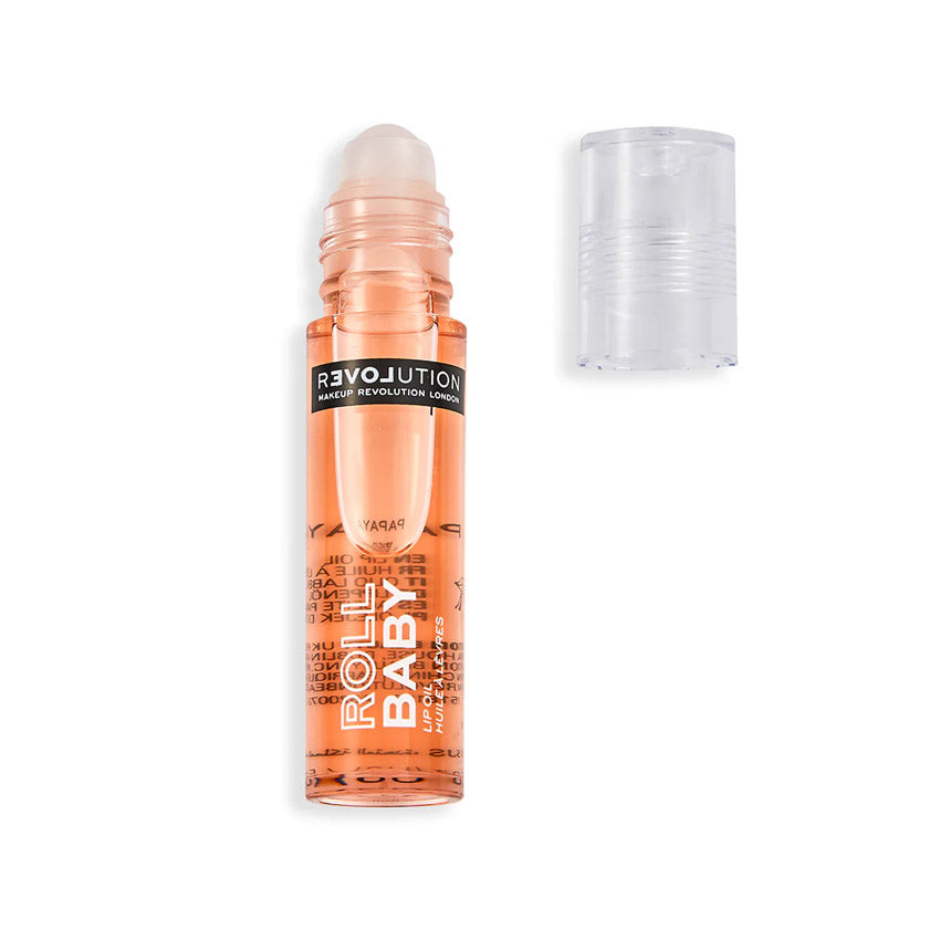 Revolution Relove Baby Roll Lip Oil - Papaya