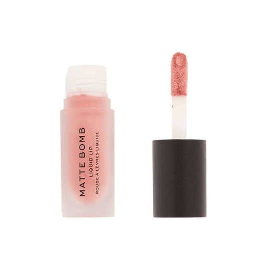 Revolution Matte Bomb Liquid Lipstick - Nude Magnet