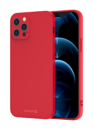 SWISSTEN SOFT JOY CASE FOR APPLE IPHONE 15
 RED