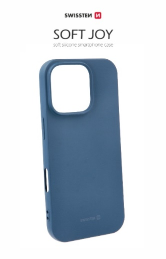 SWISSTEN SOFT JOY CASE FOR APPLE IPHONE 16 PRO MAX
 Blue