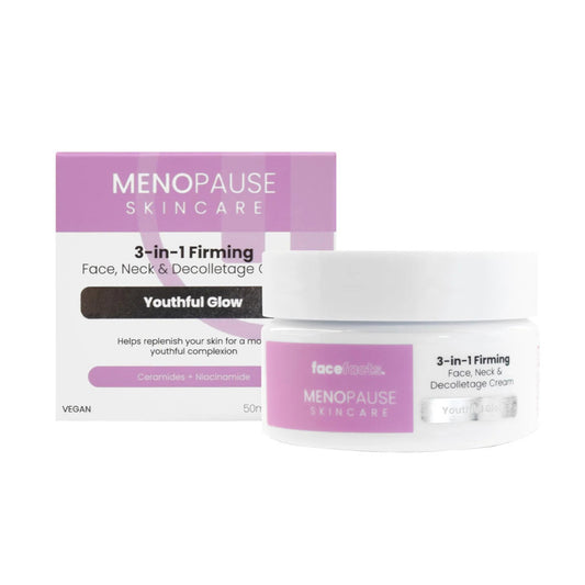 Face Facts Menopause 3-In-1 Firming Face, Neck &amp; Decolletage Cream - 50ml