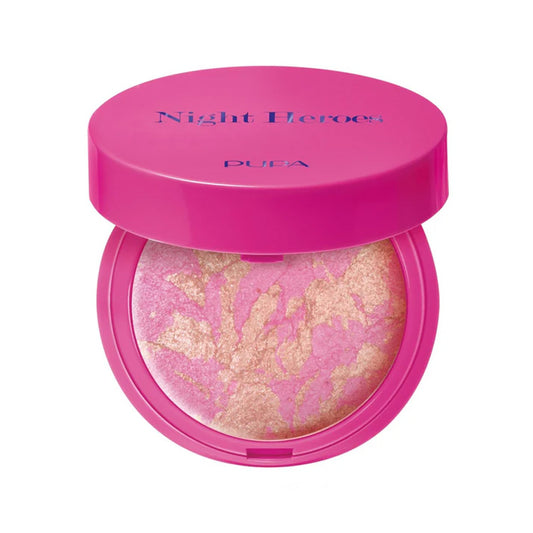 Pupa Blush and Highlight Illuminante Night Heroes