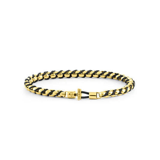 Pig &amp; Hen VENETIAN CATENA - BLACK - GOLD - M/L
