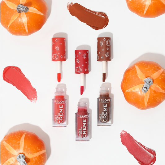 Revolution Relove *Pumpkin Spice* Matte Liquid Lipstick PSL Creme - Espresso Brown