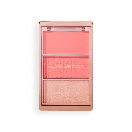Revolution - Icon Blush Blush Palette - Authentic Peach
