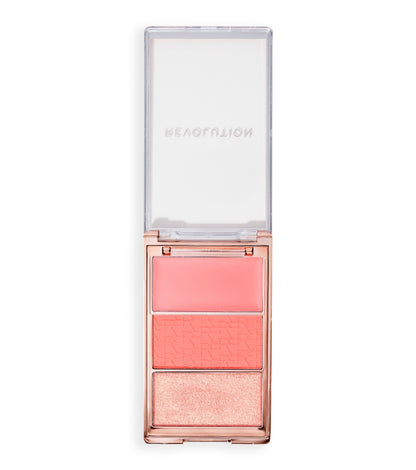 Revolution - Icon Blush Blush Palette - Authentic Peach