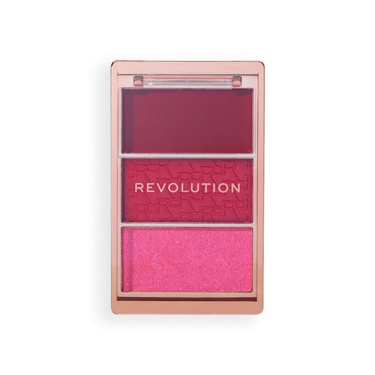 Revolution - Icon Blush Blush Palette - My Cherry Truth
