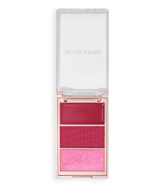Revolution - Icon Blush Blush Palette - My Cherry Truth