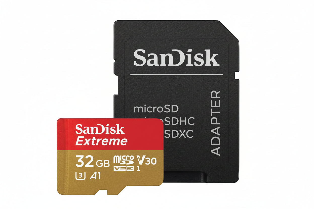 SanDisk EXTREME microSD Card with Adapter