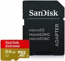 SanDisk EXTREME microSDXC UHS-I Card with Adapter