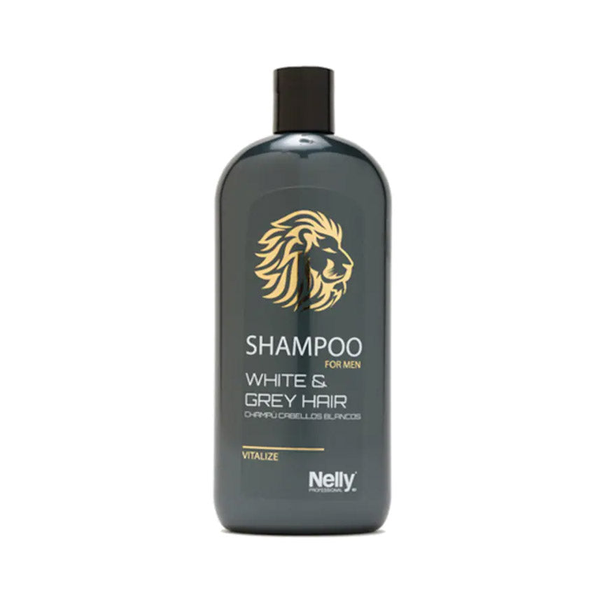 Nelly Professional Men Shampoo White &amp; Grey Hair