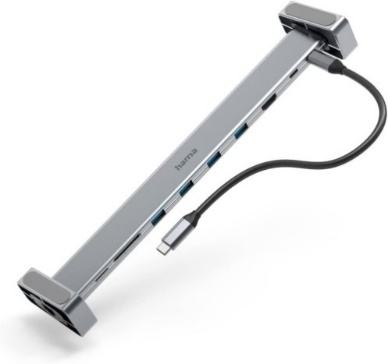 Stacion docking Hama USB-C "Connect2Office Basic", këmbë të lëvizshme, 9 porte
200103