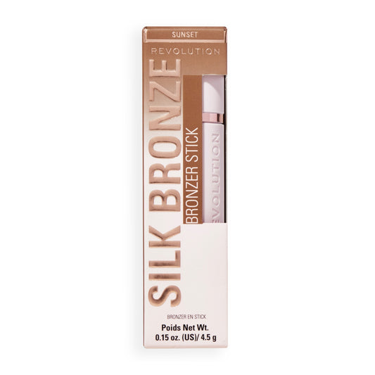 Revolution - Bronzer Stick Skin Silk - Medium Sunset