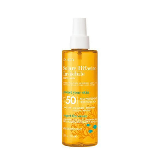 Pupa Multifunction Invisible Two-Phase Sunscreen SPF 50