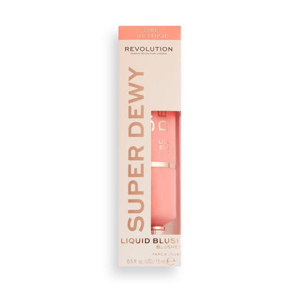 Revolution Superdewy Liquid Blush - Fake the Flush