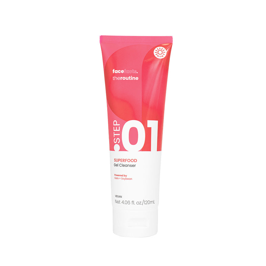 Face Facts The Routine Step.01 Superfood Gel Cleanser - 120ml